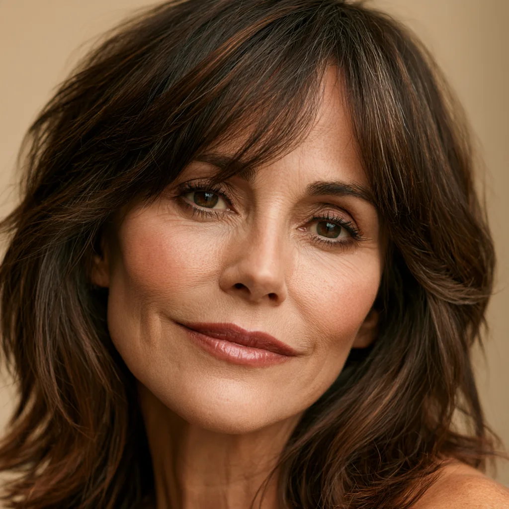 Portrait of Lucy Kant, wellness author and author of the book 'Ozempic Face — Lose the Weight, Keep the Face' — warm close-up with brown hair and a soft smile